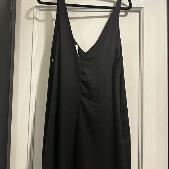 Wide leg silky jumpsuit - Picture 1 of 3